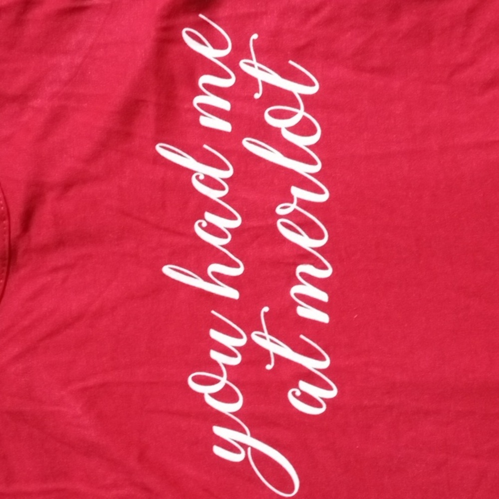 Burgundy racerback graphic tank - Picture 4 of 8